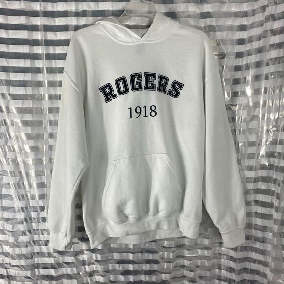 Gildan Rogers 1918 Hooded Sweatshirt - Picture 1 of 8